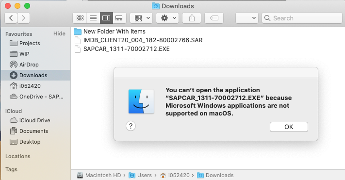 mac no files were specified for compressing